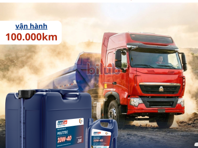 Xe Howo máy MC chạy 100.000km với 1 lần thay nhớt – Có thật không?